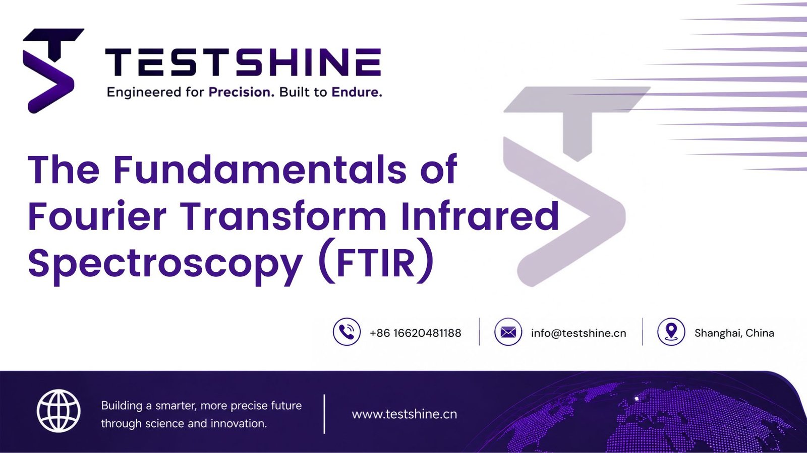 Fourier Transform Infrared Spectroscopy (FTIR): Principles, Instrumentation, and Applications