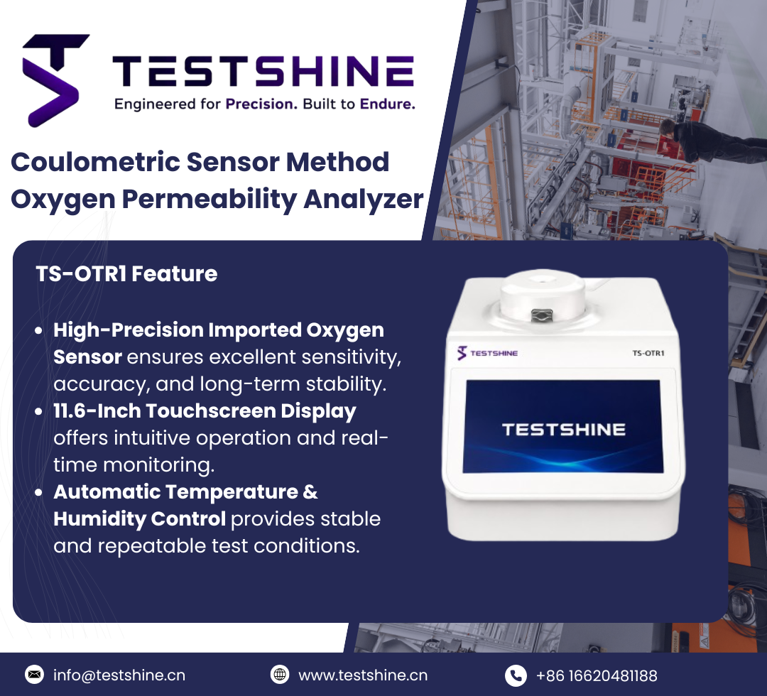 Coulometric Sensor Method Oxygen Permeability Analyzer